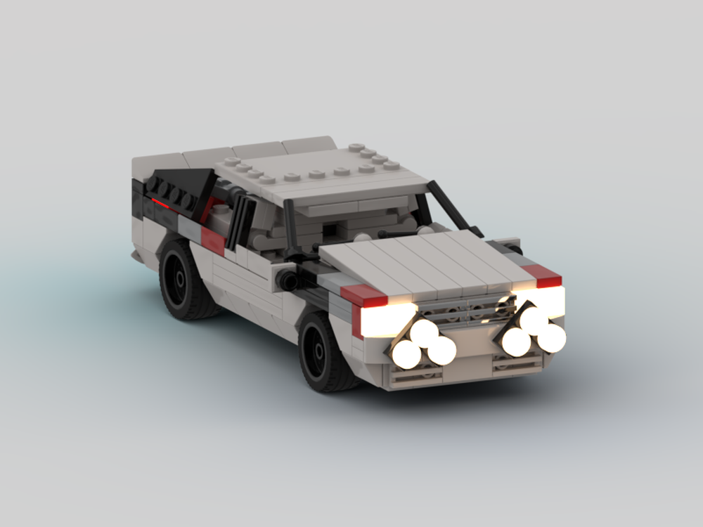 Lego Audi Quattro 1983 Rallye