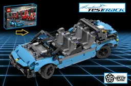 Test Track Sim Car