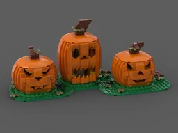 The Three Jack-O-Lanterns