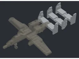 A-10 Thunderbolt (''Warthog'') mini [modular] [Remastered]