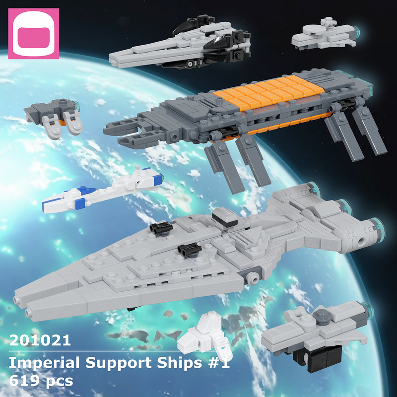 Lego Imperial Support Ships #1