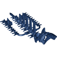 Lego Large Figure Mask Piraka, with Flexible Spine and Arm Covers, Vezok / Dark Blue