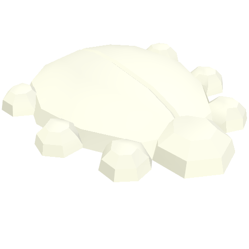 Lego Belville / Scala, Insect, Beetle / Ladybug / White