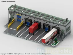 Modular Logistics Center - Driveway Section