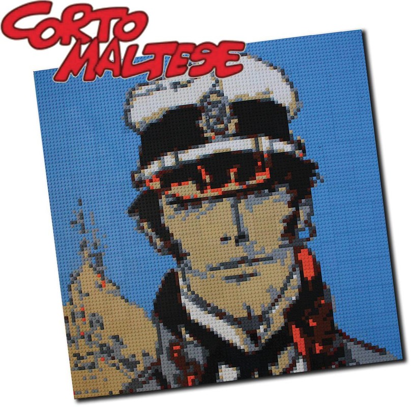 Lego CORTO MALTESE - Brick Art Mosaic