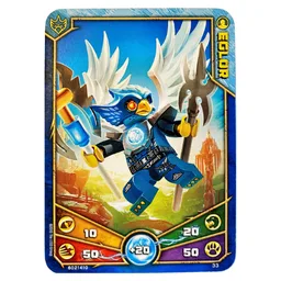Trading Card, Legends of Chima Deck #1: 33 [Eglor] / [No Color/Any Color]