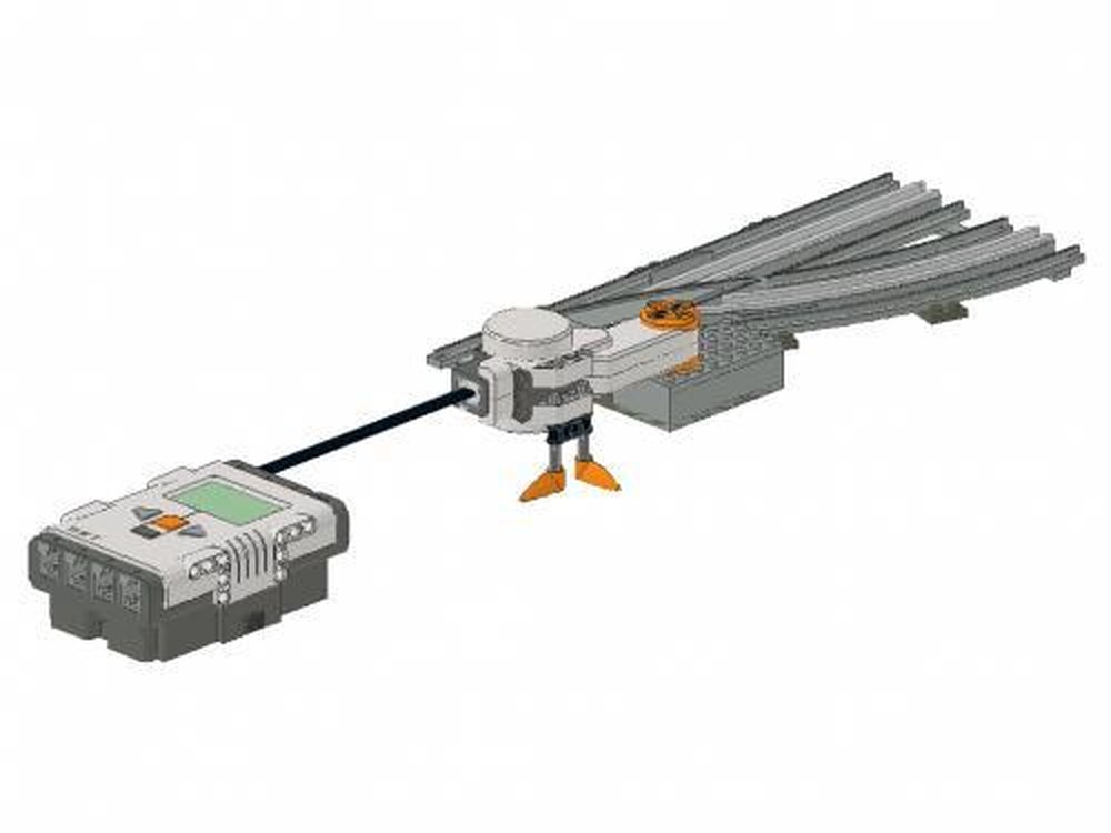 Lego Switch Train Points with NXT
