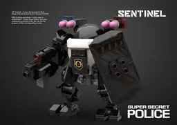 Super Secret Police Sentinel Mech