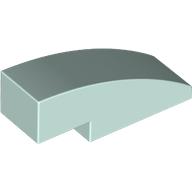 Lego Brick Curved 3 x 1 No Studs / Light Aqua