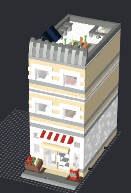 Lego Module Market/Apartments