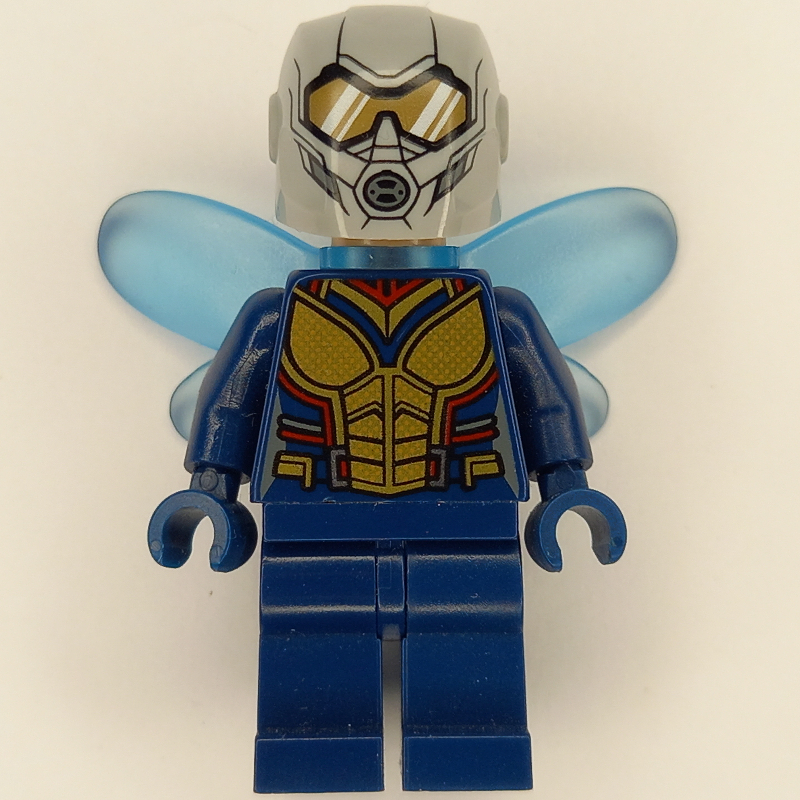 Lego The Wasp (Hope van Dyne) with Trans-Medium Blue Wings