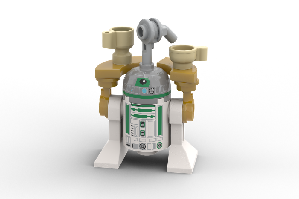 Lego Droid Bartender Attachment (R2D2 on Sail Barge)