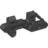 Lego Large Figure Skeletal, Limb 1 x 3 x 7 Beam with Axle Holes (Bohrok) / Black