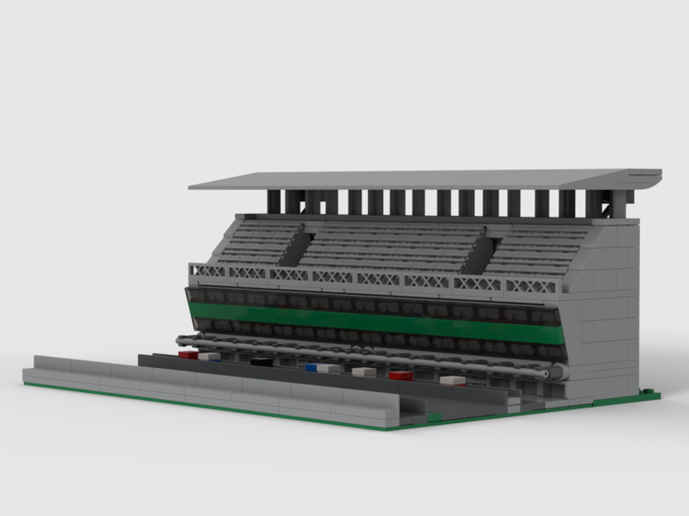 Lego Circuit de la Sarthe Pit Straight