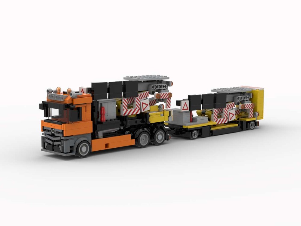 Lego Mercedes Actros with MLS system