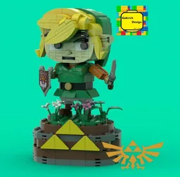 BrickPop Link -The Legend of Zelda-