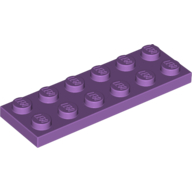 Lego Plate 2 x 6 / Medium Lavender