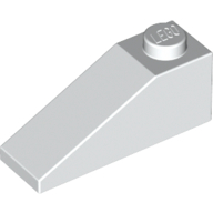 Lego Brick Sloped 33° 3 x 1 / White