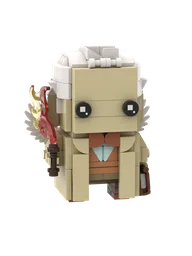 Good Omens Aziraphale brickheadz (updated)