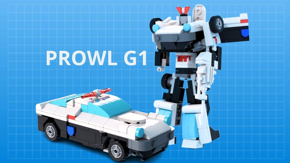 Lego Transformers Prowl G1