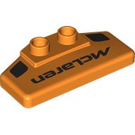 Lego Duplo Rear Spoiler 2 x 4 x 1 / 2 with 'MCLAREN' Print