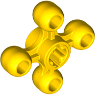 Lego Technic Knob Wheel / Yellow