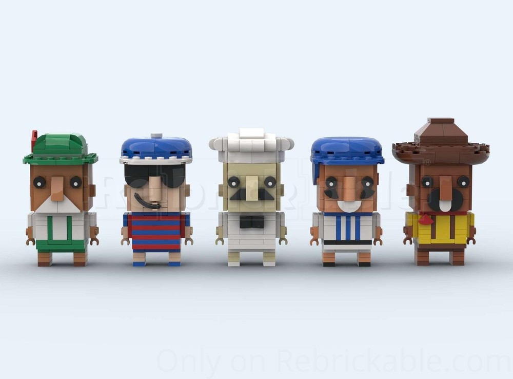 Lego Famous Racing Sausages - Milwaukee Brewers