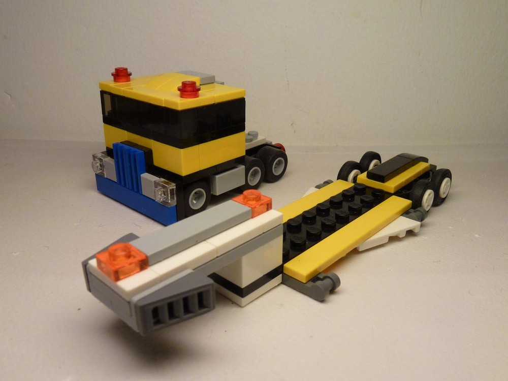 Lego 31060 Flat Nose Truck with Trailer