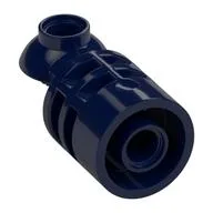 Brick Round 2 x 2 D. Tube with Rotation Joint Ball Half / Dark Blue