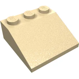 Brick Sloped 33° 3 x 3 / Tan