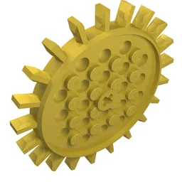 Technic Gear 21 Large Tooth / Yellow