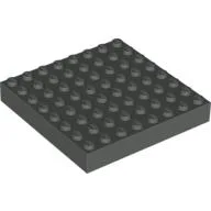 Brick 8 x 8 / Dark Gray