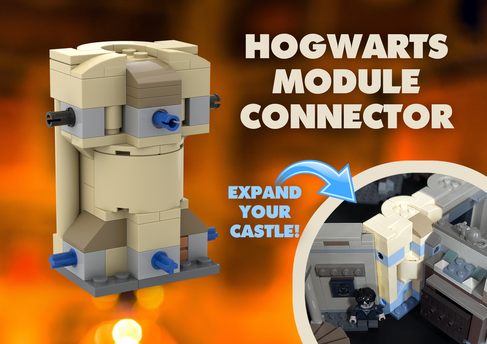 Lego Hogwarts Module Connector
