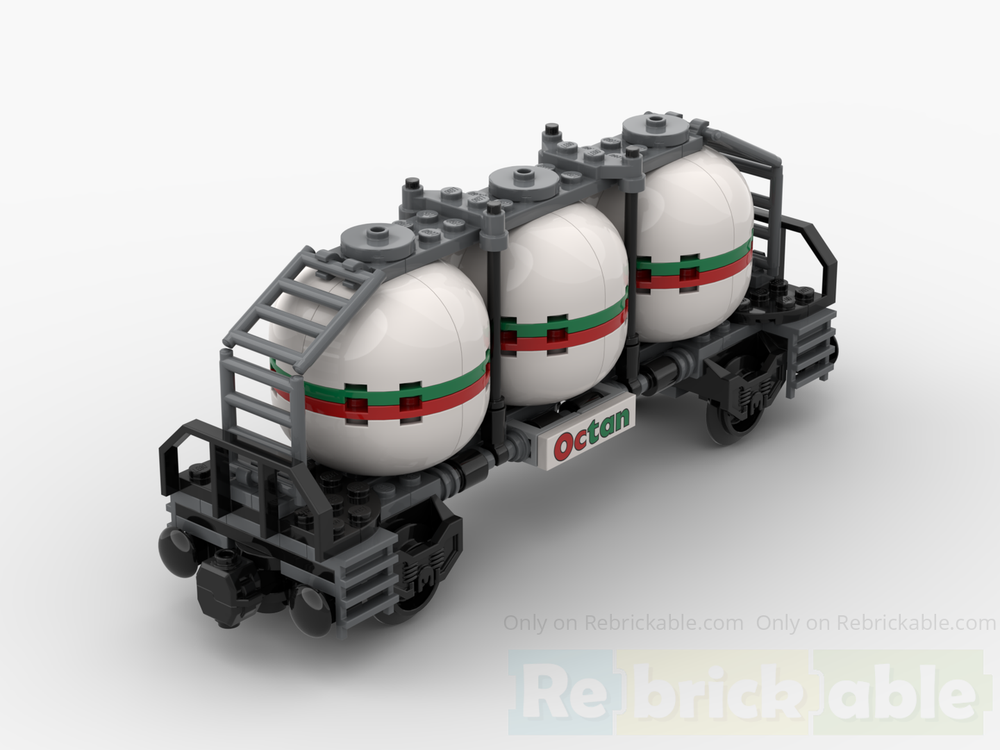 Lego Silo Railcart