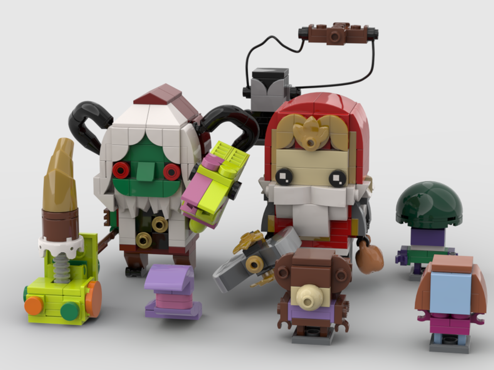 Lego Christmas - Dice Throne