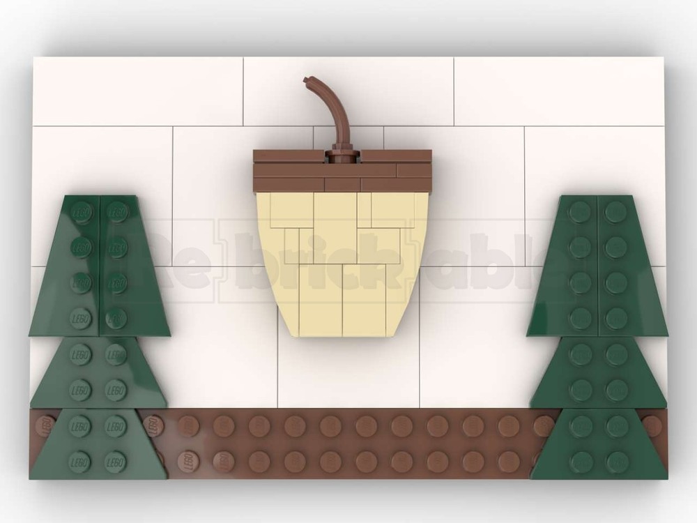 Lego PISHTULAND FLAG