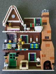 Gingerbread House in Frame