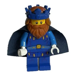 King Halbert in Blue Outfit