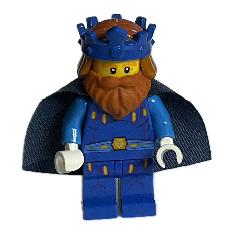 Lego King Halbert in Blue Outfit
