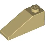 Brick Sloped 33° 3 x 1 / Tan