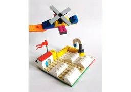 Helicopter refueling station