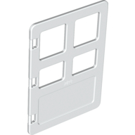 Lego Duplo Door 1 x 4 x 4 with Four Panes / White