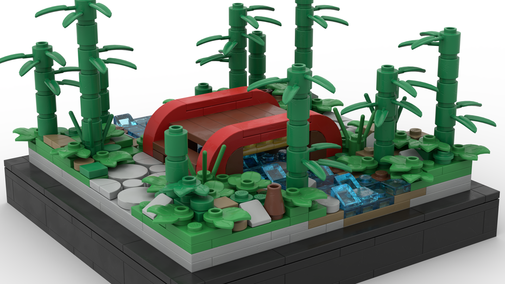 Lego Bamboo Forest
