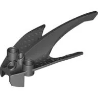 Large Figure Armor, Webbed Fin / Black