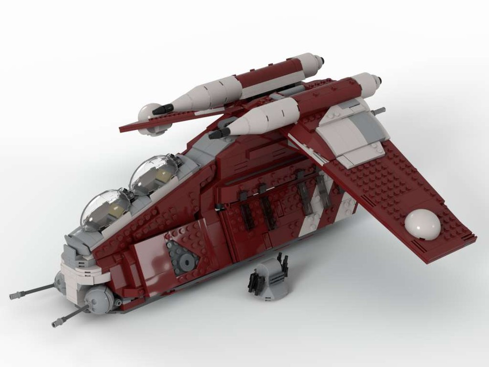 Lego Coruscant Guard Gunship 75354 Modification
