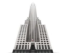 Chrysler Building - 1/200 scale