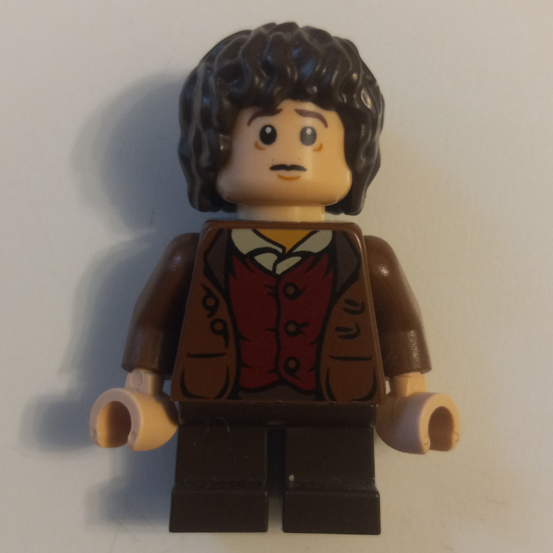 Lego Frodo Baggins - Reddish Brown Torso