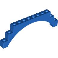 Lego Brick Arch 1 x 12 x 3 Raised Arch with 5 Cross Supports / Blue