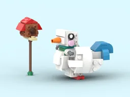 Bird with Birdhouse - 30645