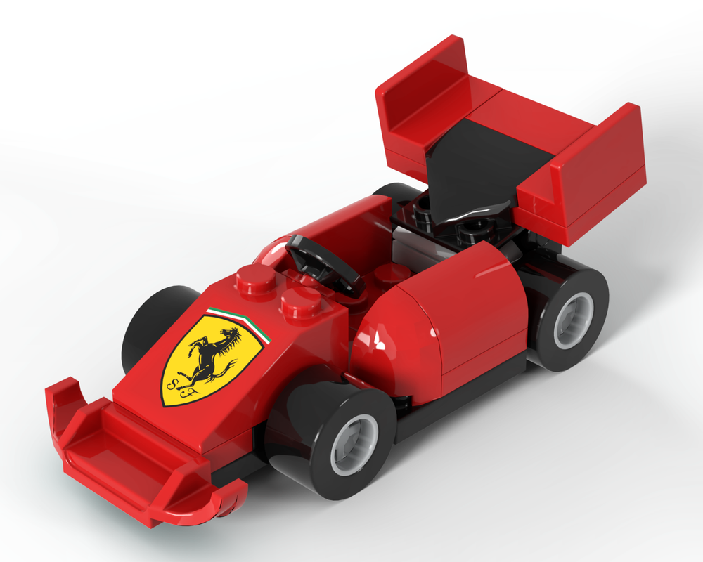 Lego red F1 car
